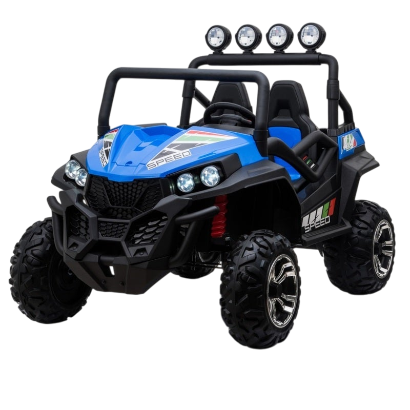 Amsham - 4x4 Kids Ride-On Buggy 24 V - Blue