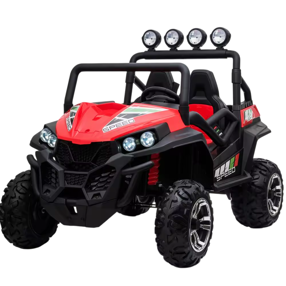 Amsham - 4x4 Kids Ride-On Buggy 24 V - Red