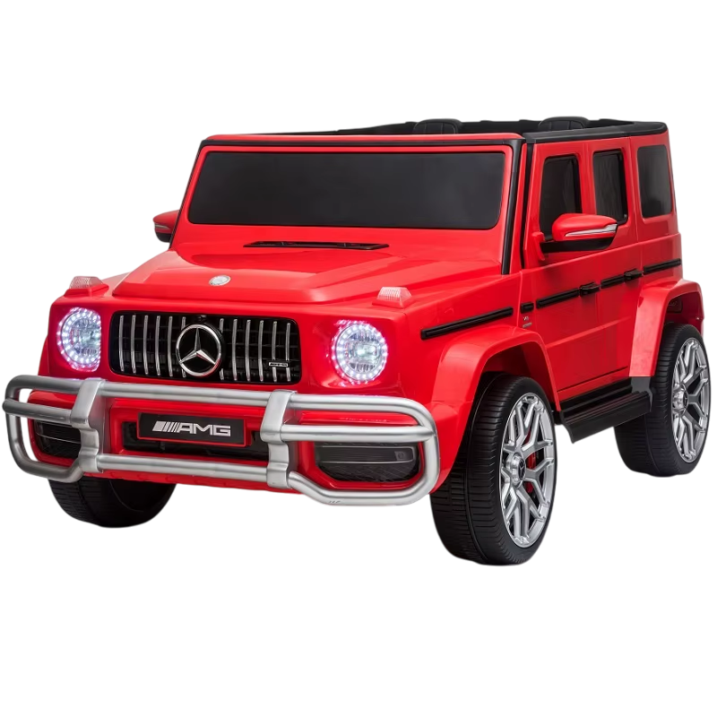 Mercedes-Benz - G63 Amg G-Wagon Kids Ride On Car 24V - Red