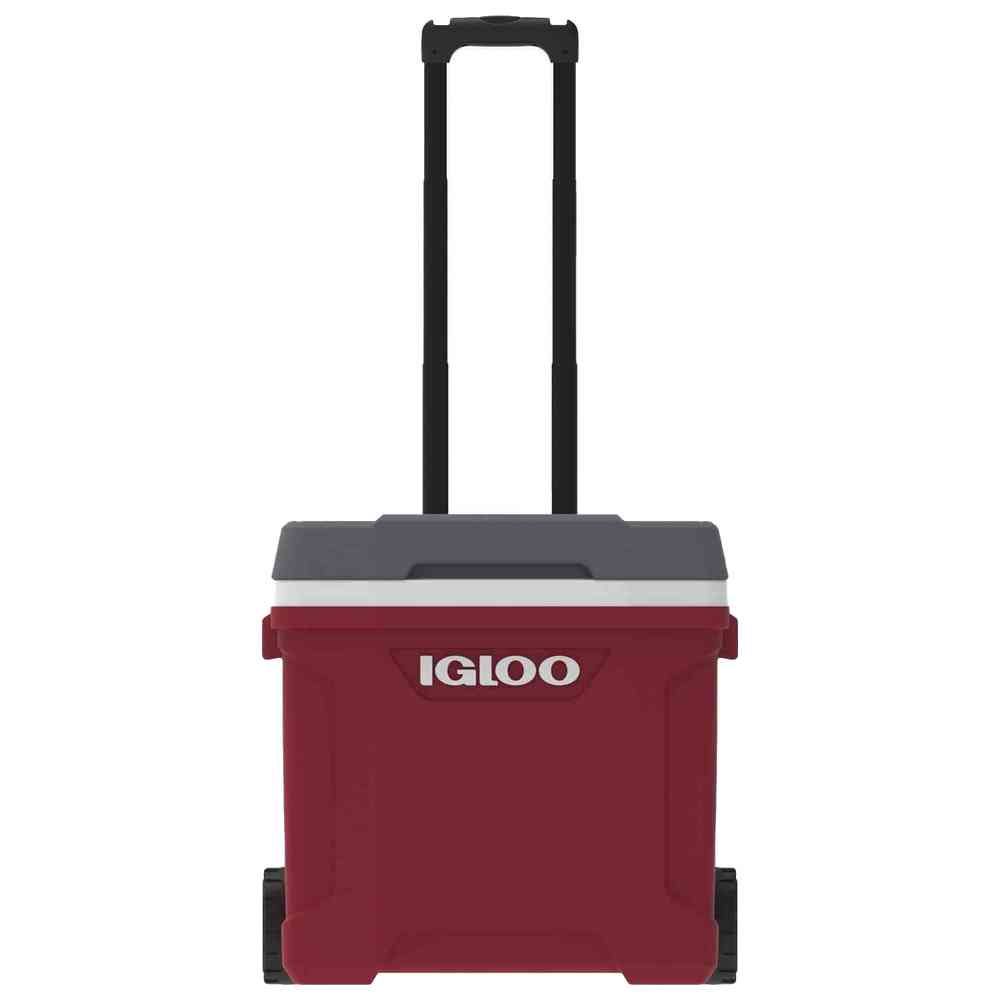 Igloo - Latitude Roller Cooler - Red/Meteorite -28.39 L