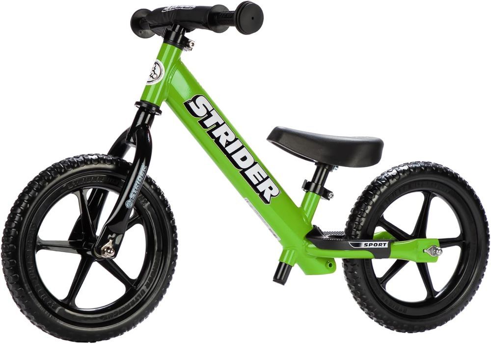 Strider - No Pedal Balance Sport Bike 12Inch - Green