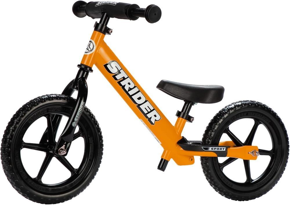 Strider - No Pedal Balance Sport Bike 12Inch - Orange