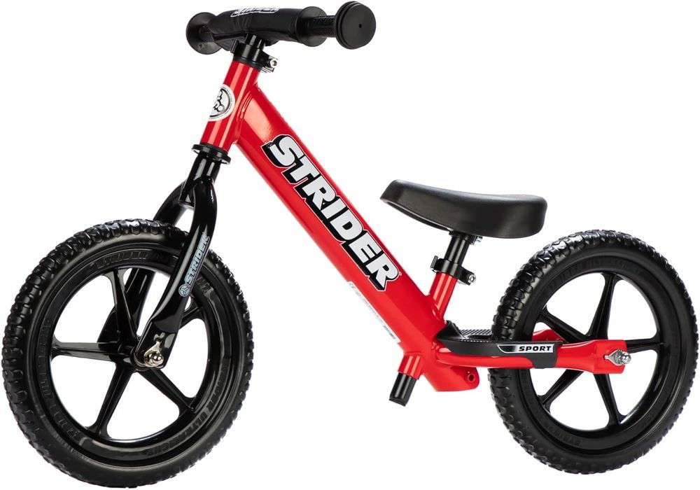 Strider - No Pedal Balance Sport Bike 12Inch - Red