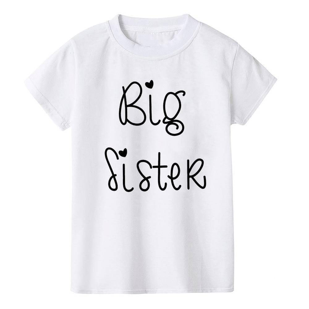 Matching Family Outfits - Unique Gift - Big Sister - White