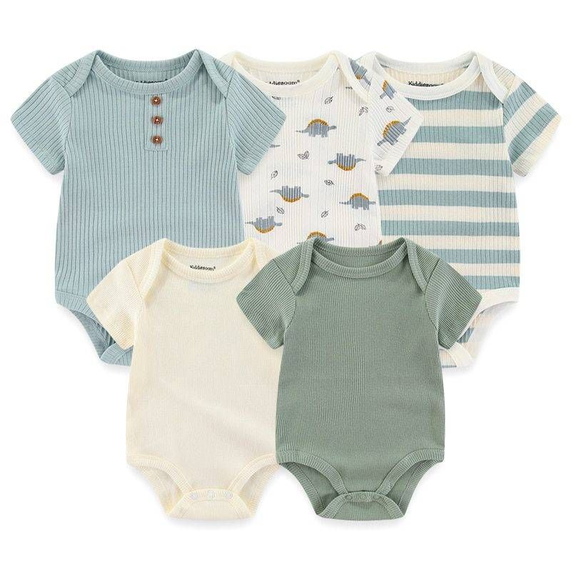 Matching Family Outfits - 5pc-Set - Cotton Baby Romper_9M