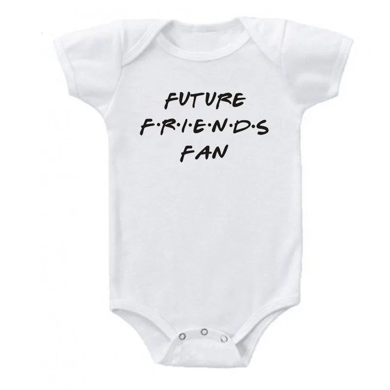 Matching Family Outfits - Future F.R.I.E.N.D.S Fan - Baby Romper - White