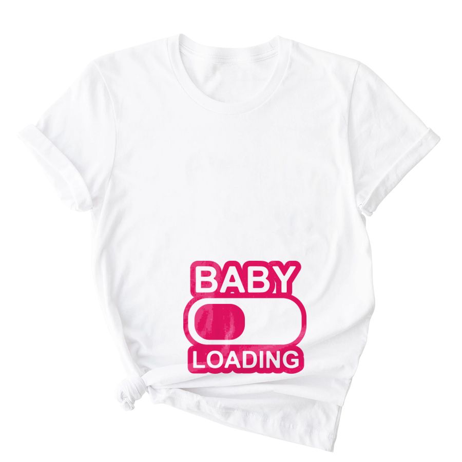 Matching Family Outfits - Baby Loading T-Shirt - White