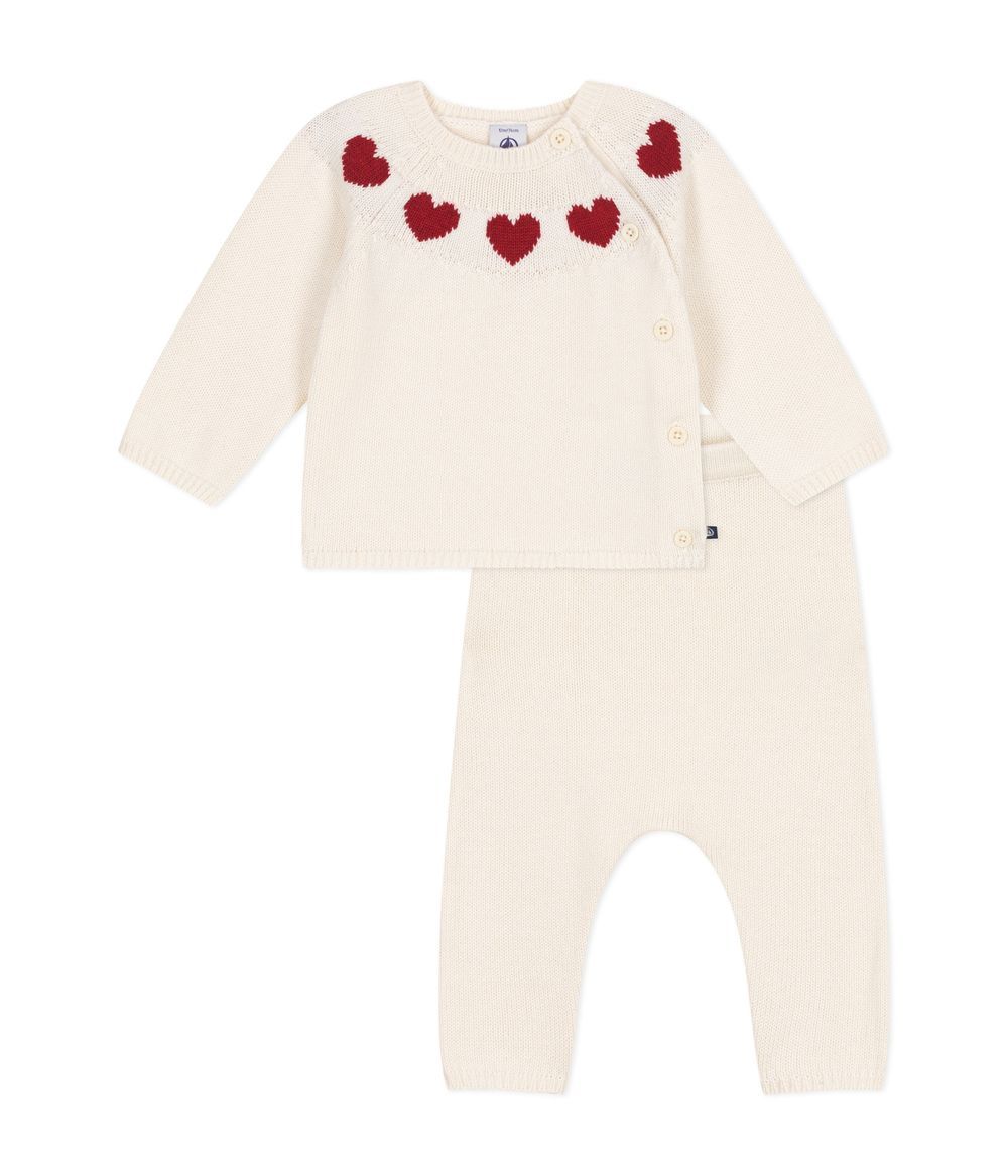 Petit Bateau - Babies' Two-Piece Knitted Outfit