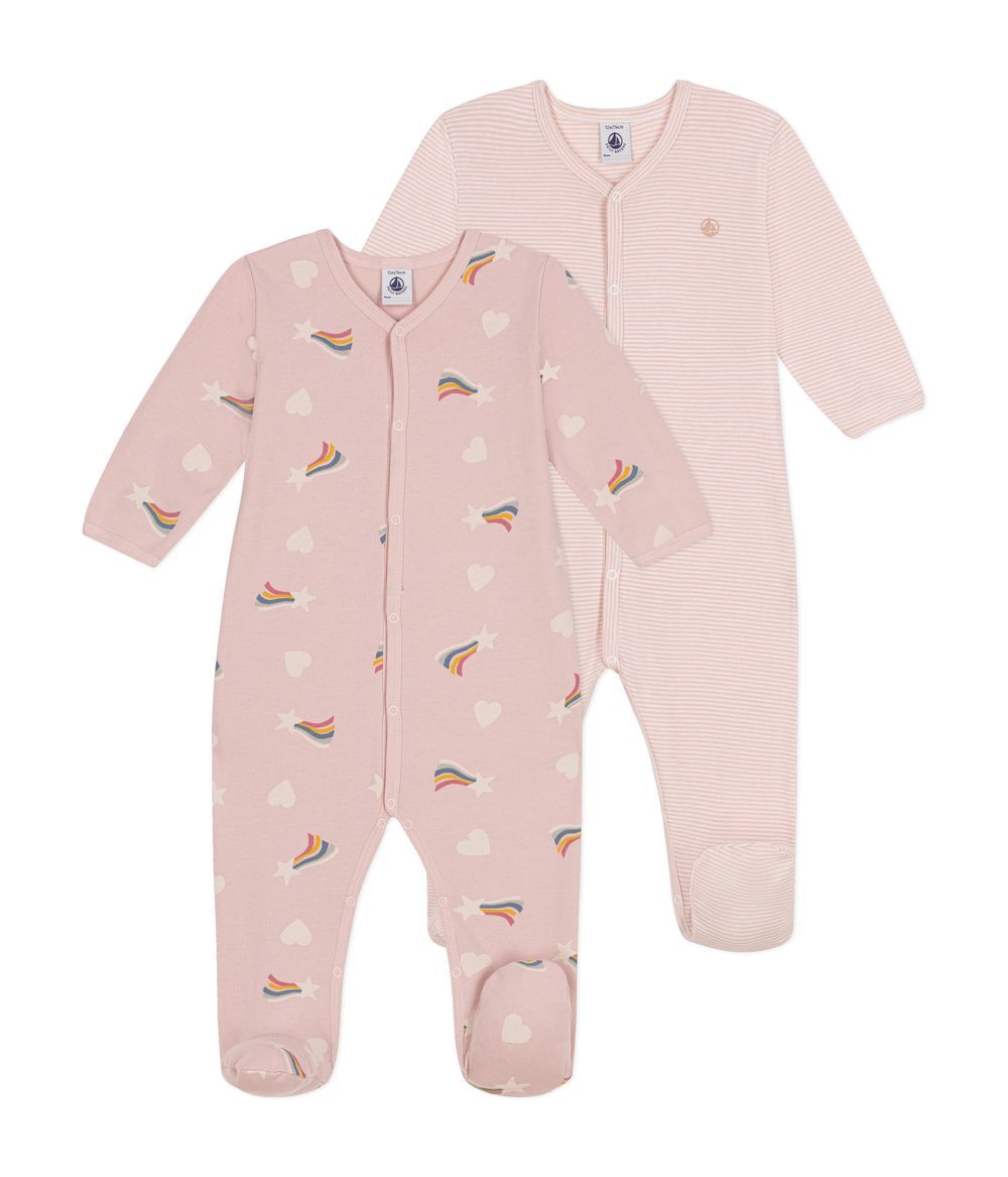 Petit Bateau - 2pc-Set - Babies' Cotton Pyjamas