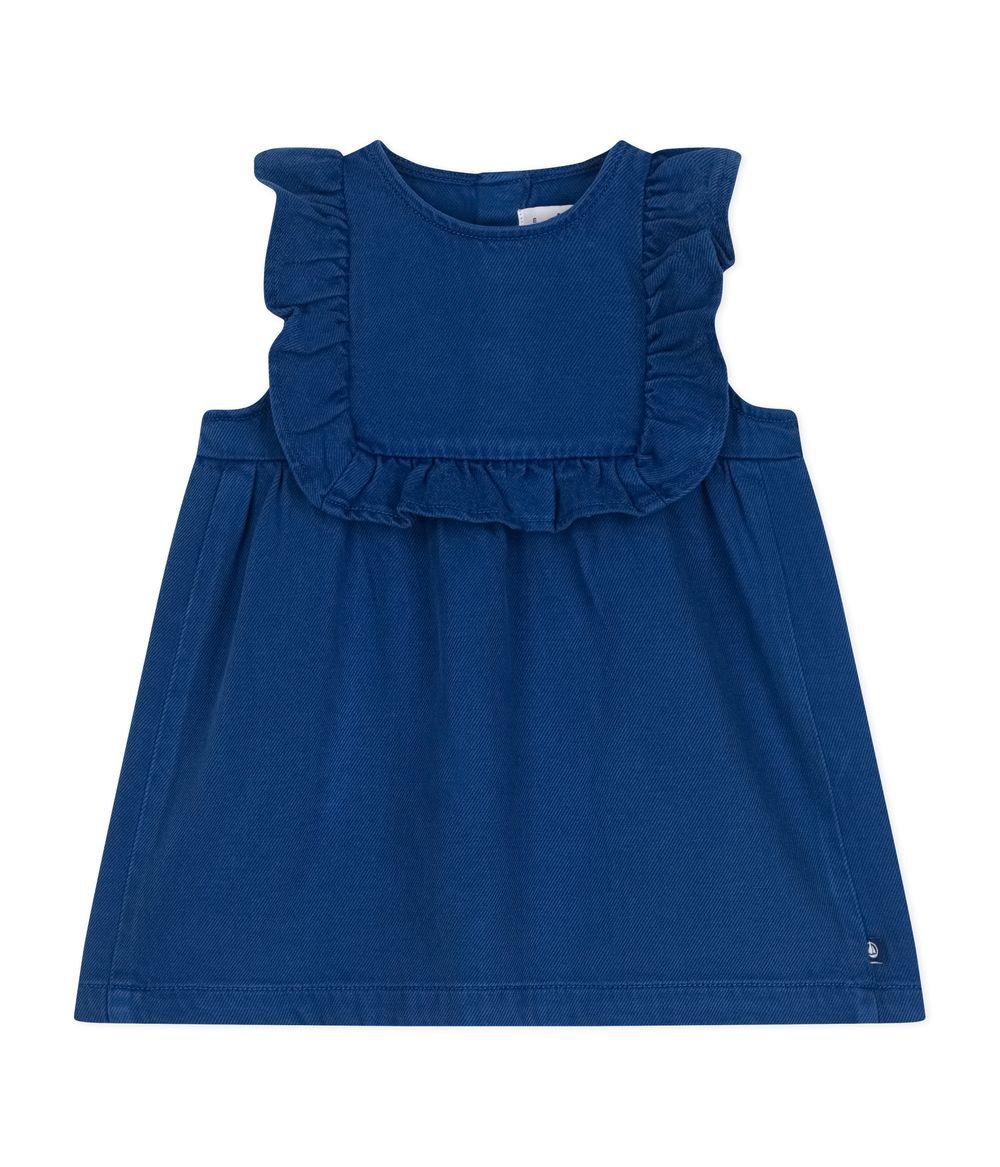 Petit Bateau - Babies' Cotton/Lyocell Sleeveless Dress