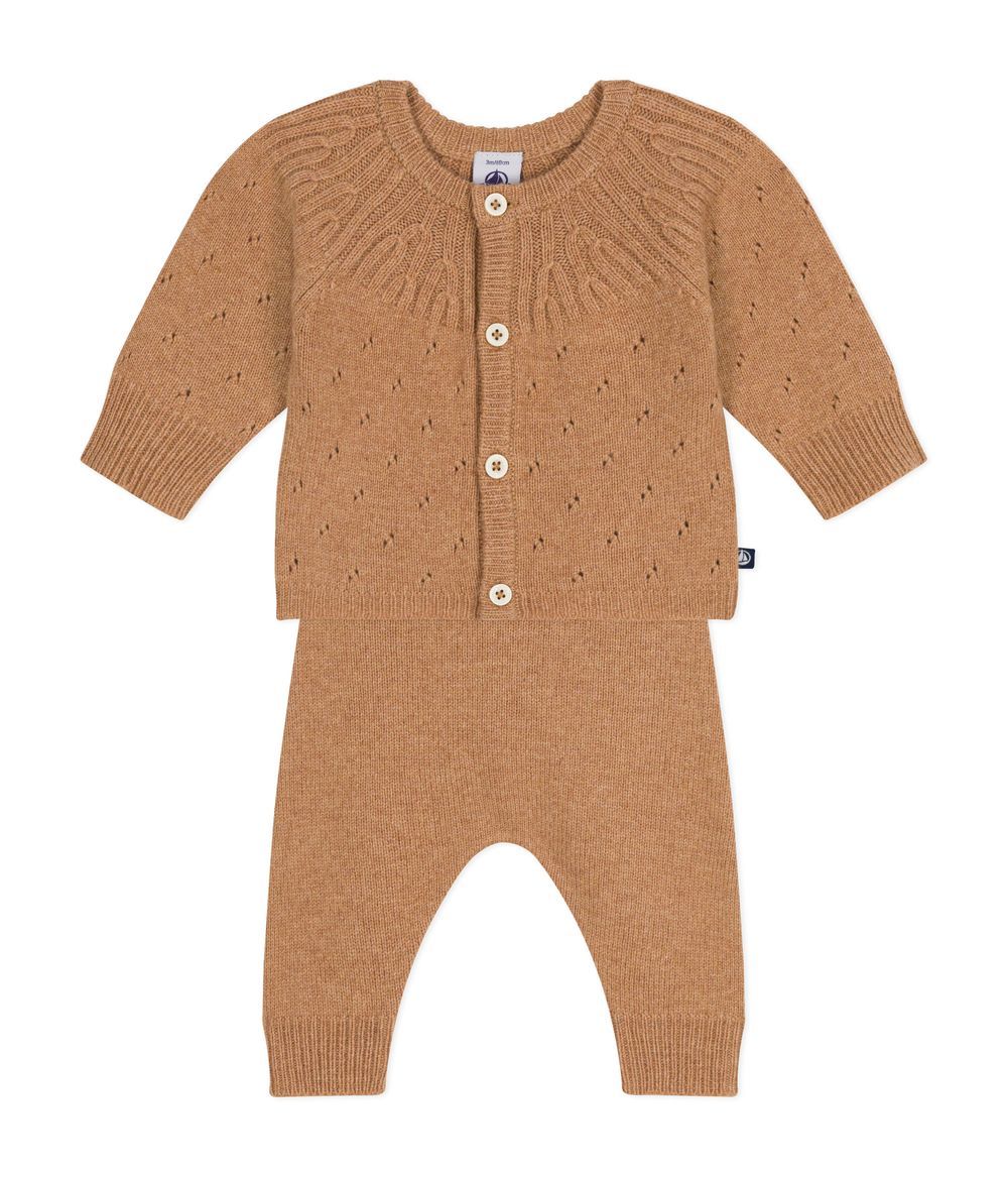 Petit Bateau - Babies' 2-Piece Knitwear Set