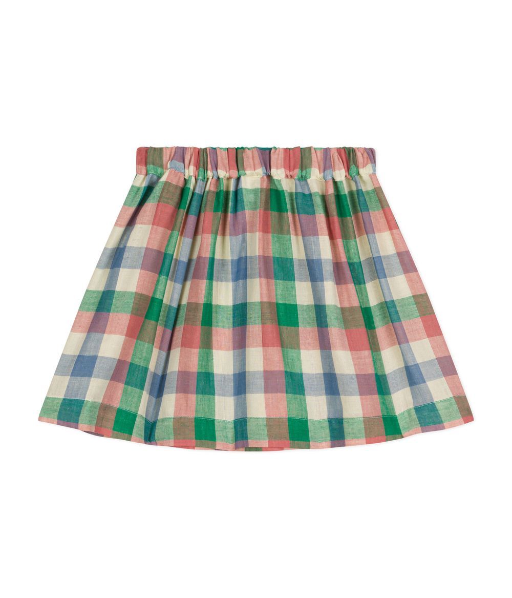 Petit Bateau - Girls' Cotton Gauze Skirt