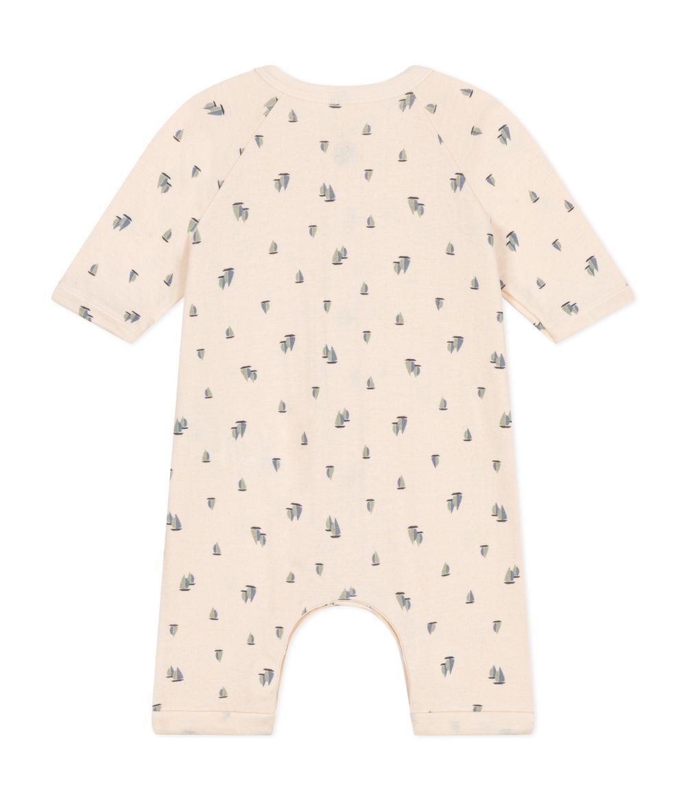 Petit Bateau - Babies' Tube Knit Long Jumpsuit