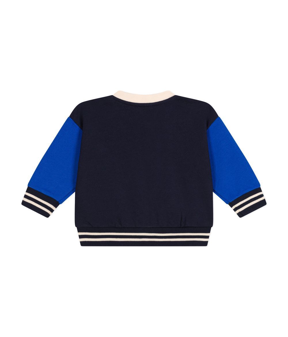 Petit Bateau - Varsity-Style Jacket - Fleece