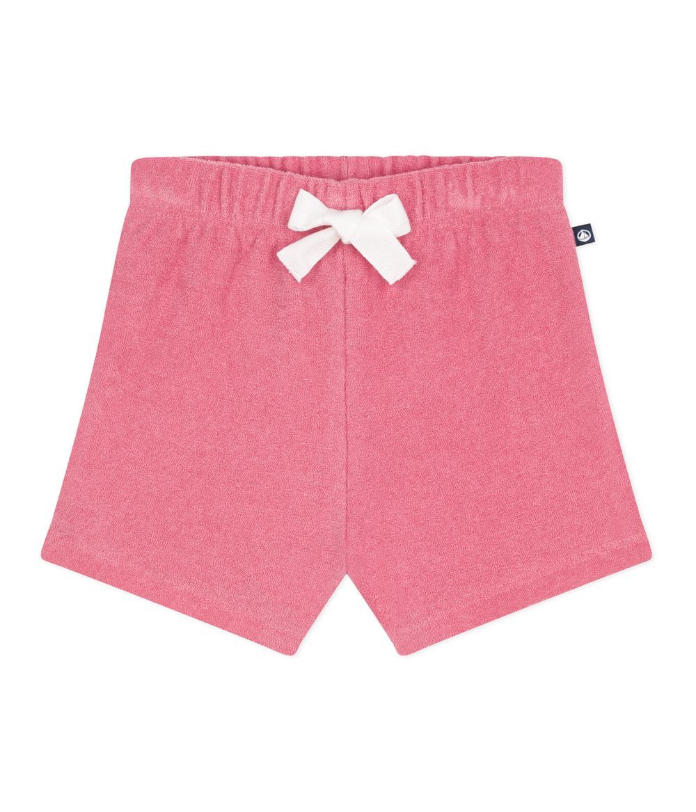 Petit Bateau - Babies Cotton Terry Shorts - Pink