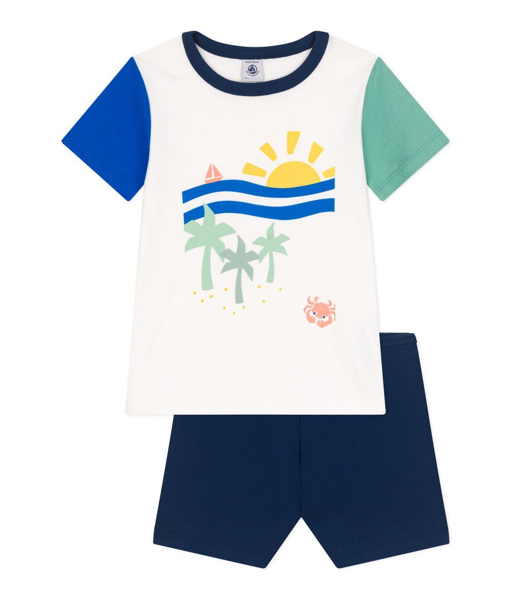 Petit Bateau - Children's Short Cotton Pyjamas - Multicolor