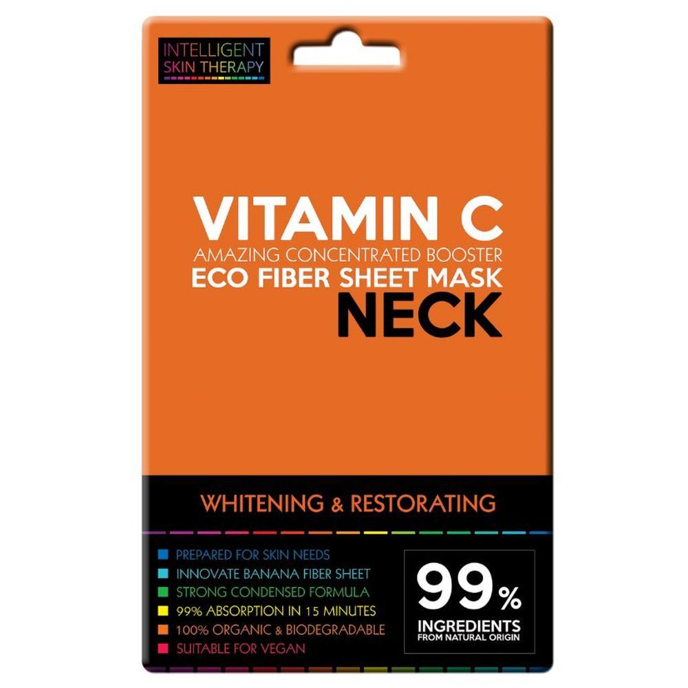 Intelligent Skin Therapy - Vitamin C Eco Fiber Neck Sheet Mask