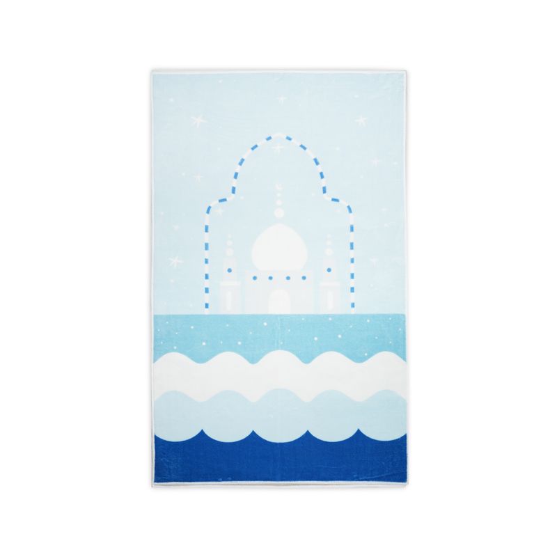 maison tini - Kids Prayer Mat - Blue Dusk