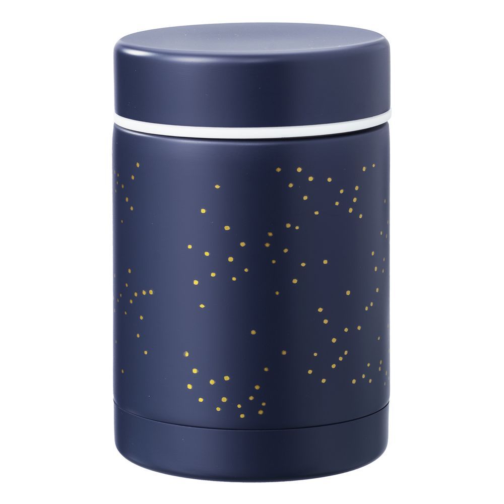 Fresk - Thermos Food Jar - Indigo Dots - 300 ml