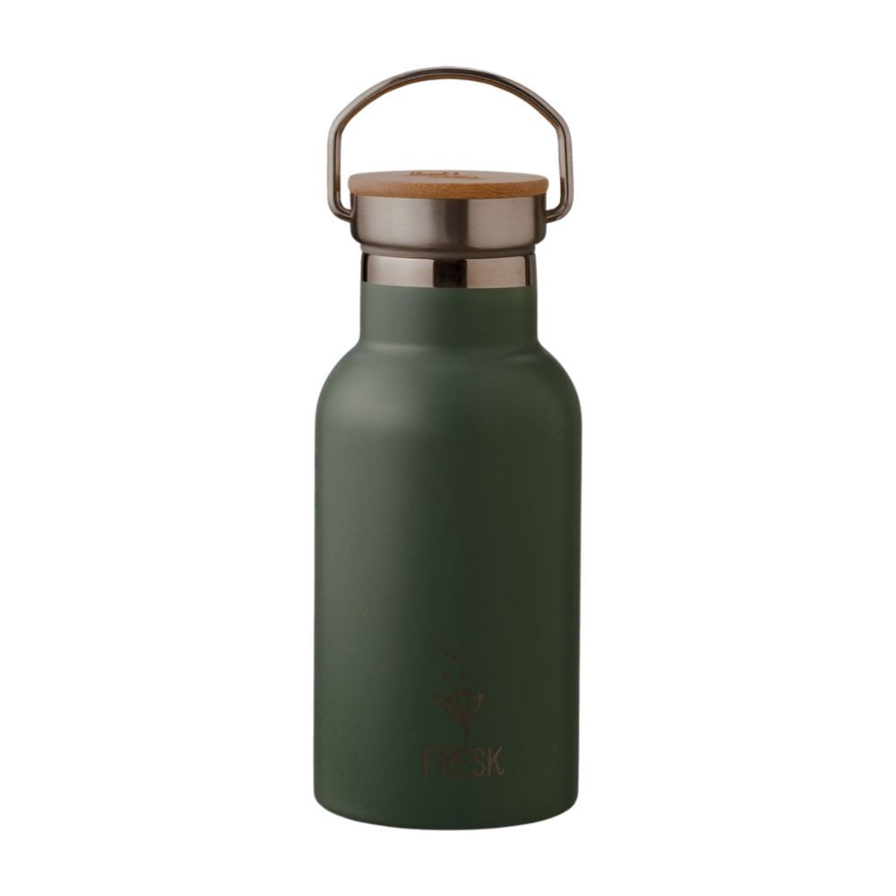 Fresk - Insulated Water Bottle - Chinois Green Deer - 2 Lids - 350ml