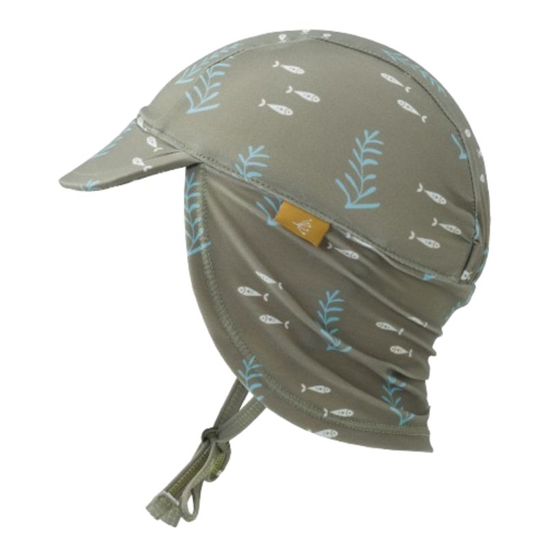 Fresk - Girl's Printed UV Swim Hat - Ocean Green