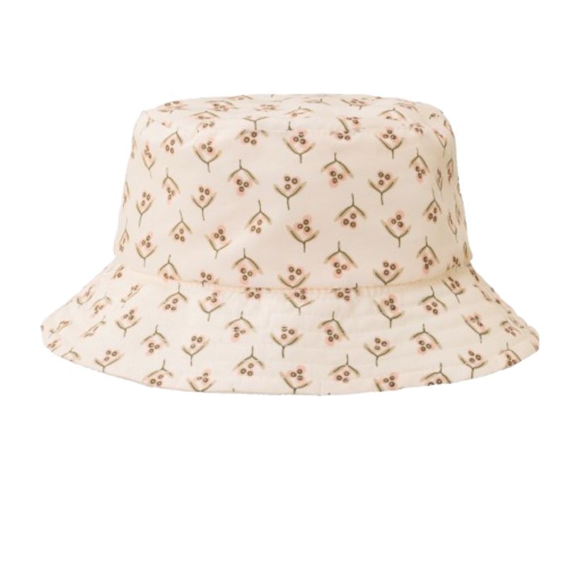 Fresk - Girl's Printed UV Swim Bucket Hat - Olives