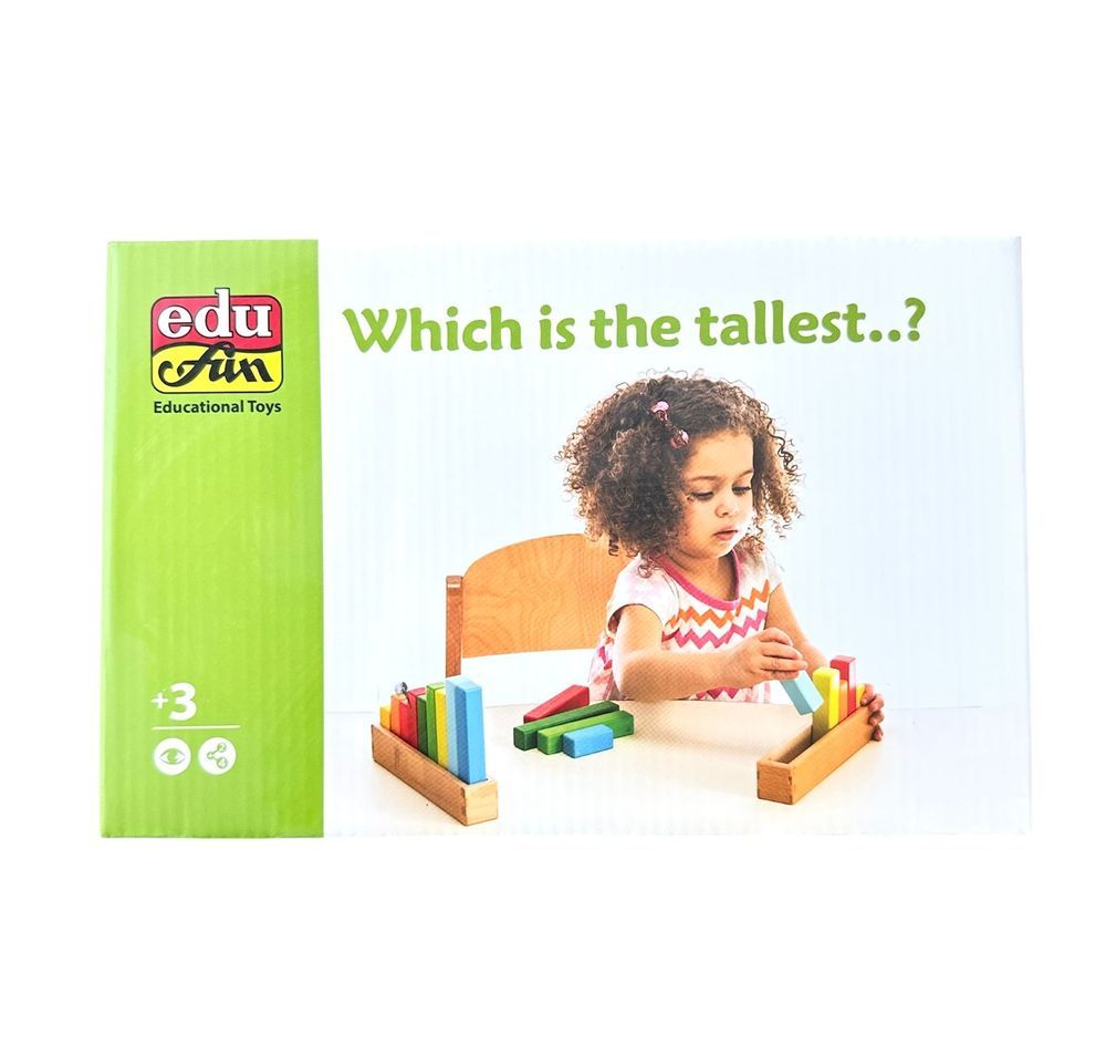 Edu Fun - Which Is The Tallest ….? Educational Toys - B