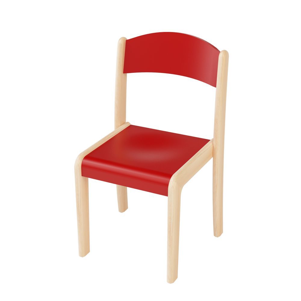 Edu Fun - Deluxe Chair - 31cm - Red