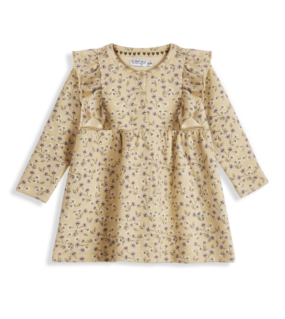 Dirkje - Printed Floral Dress - Beige