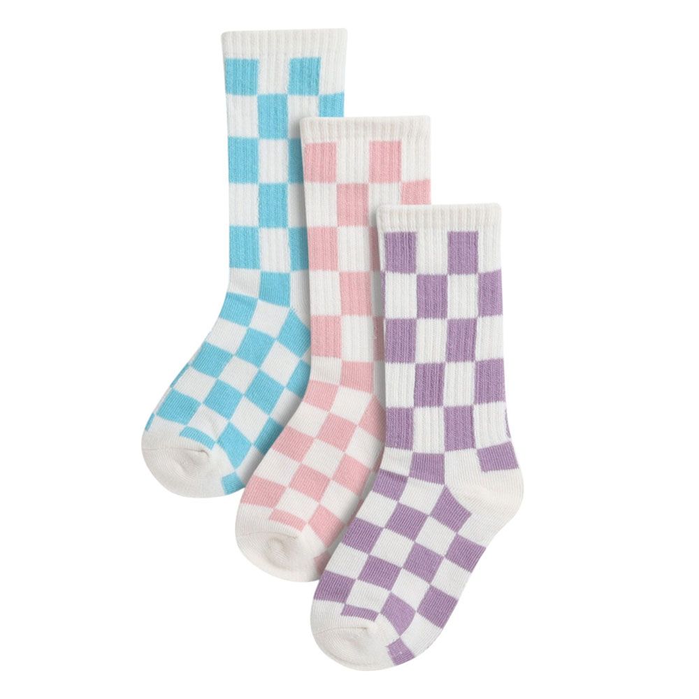 Victor and Jane - Girls Jacquard Socks - Pack of 3 - Multicolor