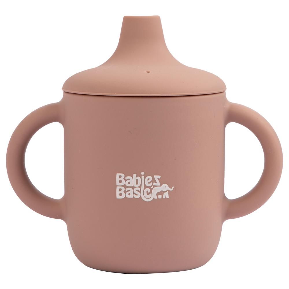 Babies Basic - Stage 1 Silicone Spout Cup - Pink