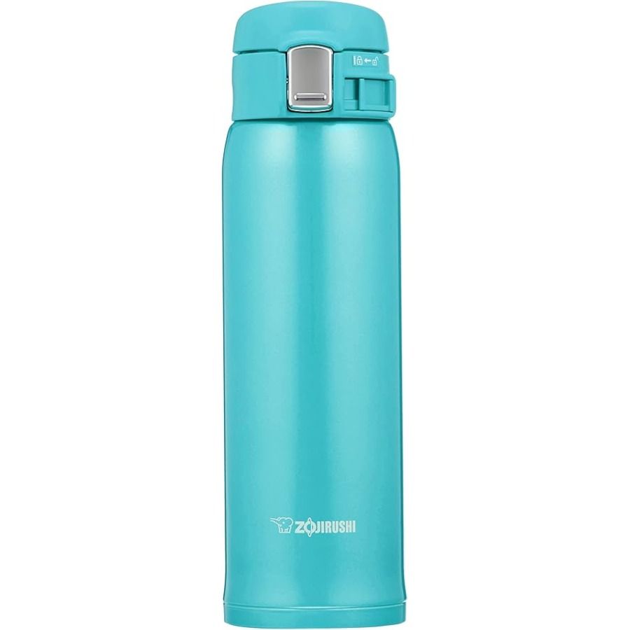 Zojirushi - Stainless Steel Vacuum Bottle - Turquoise Blue - 480 ml