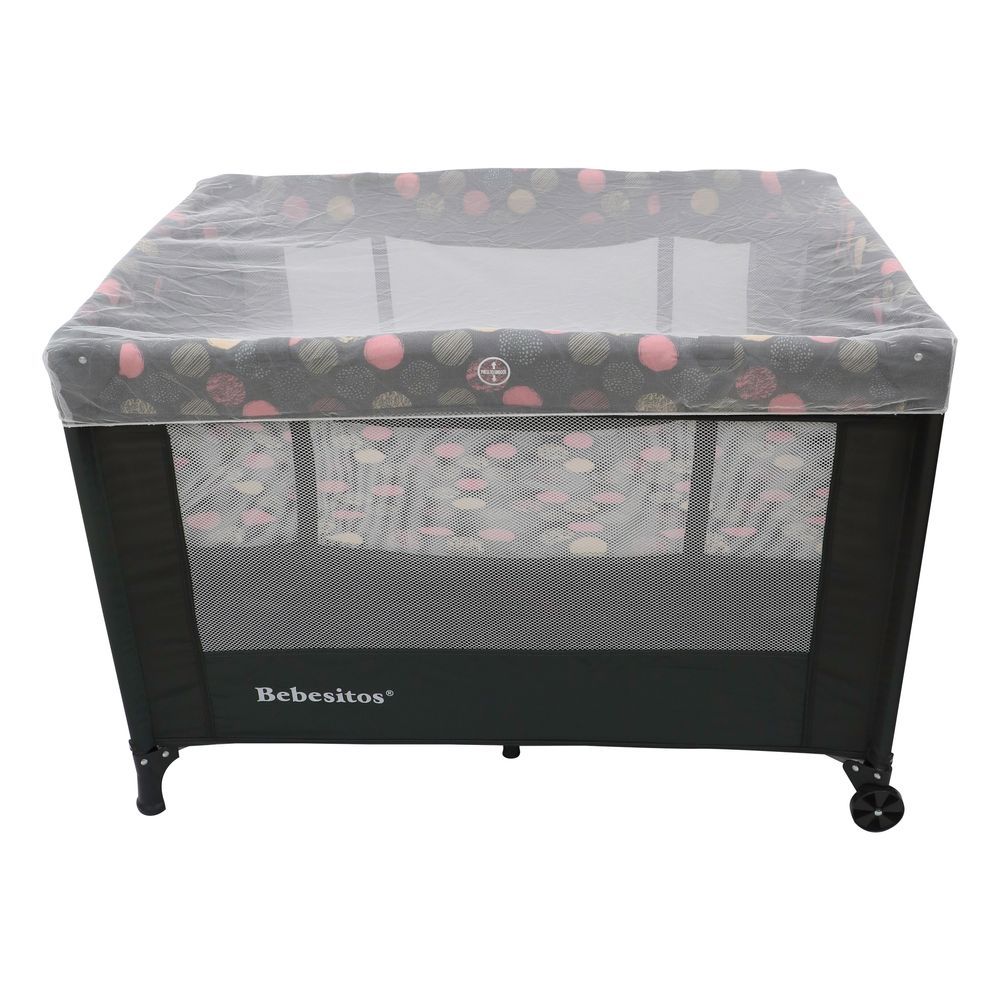 Bebesitos - Fashion Nursery Center Bassinet And Playard - Black