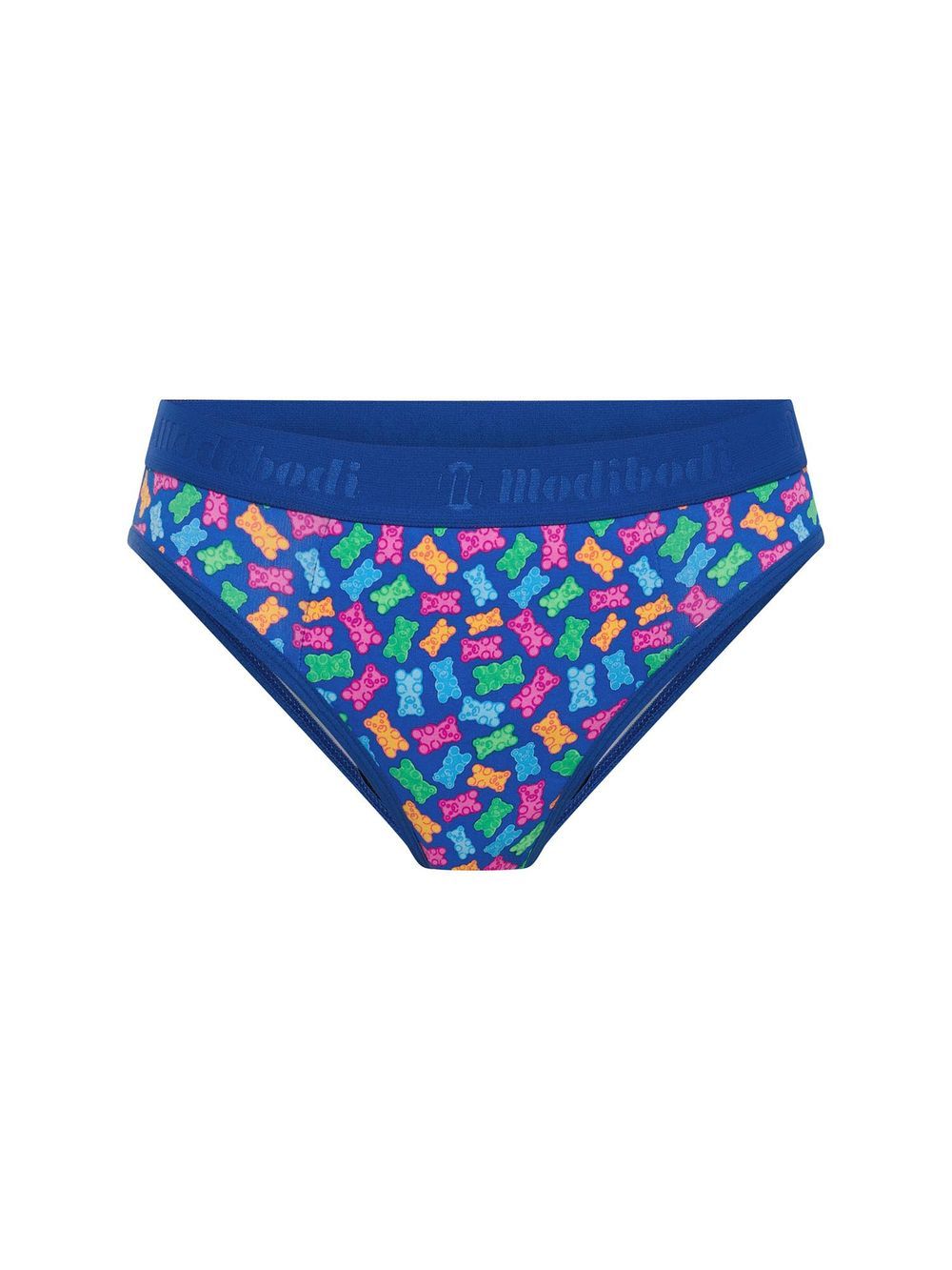 Modibodi - Period Proof Teen Underwear - Candy Bear - Blue