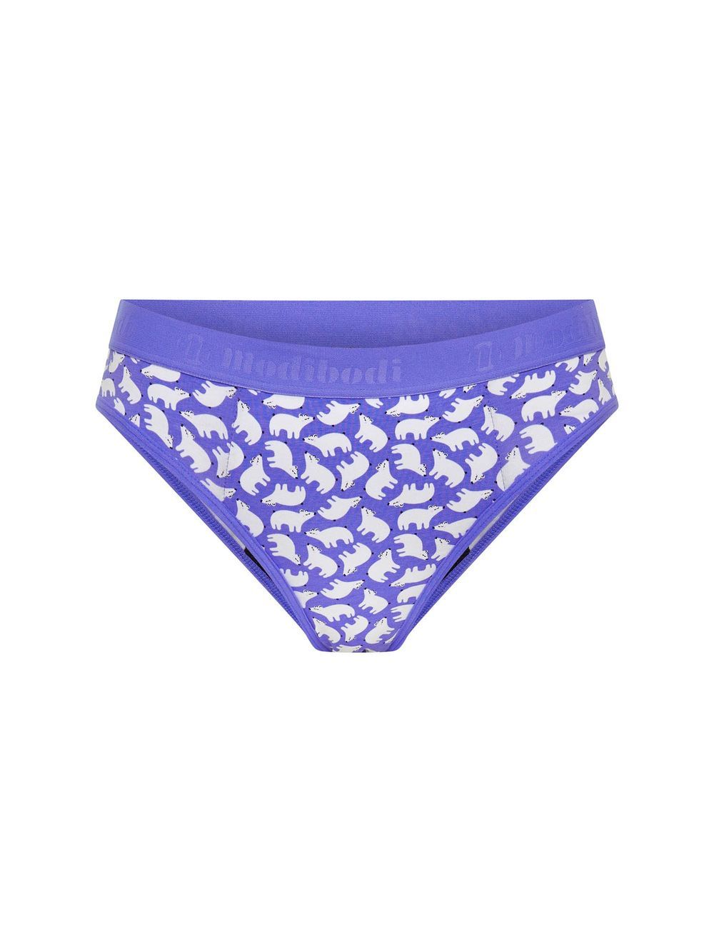 Modibodi - Period-Proof Teen Bikini Underwear - Polar Bear - Blue