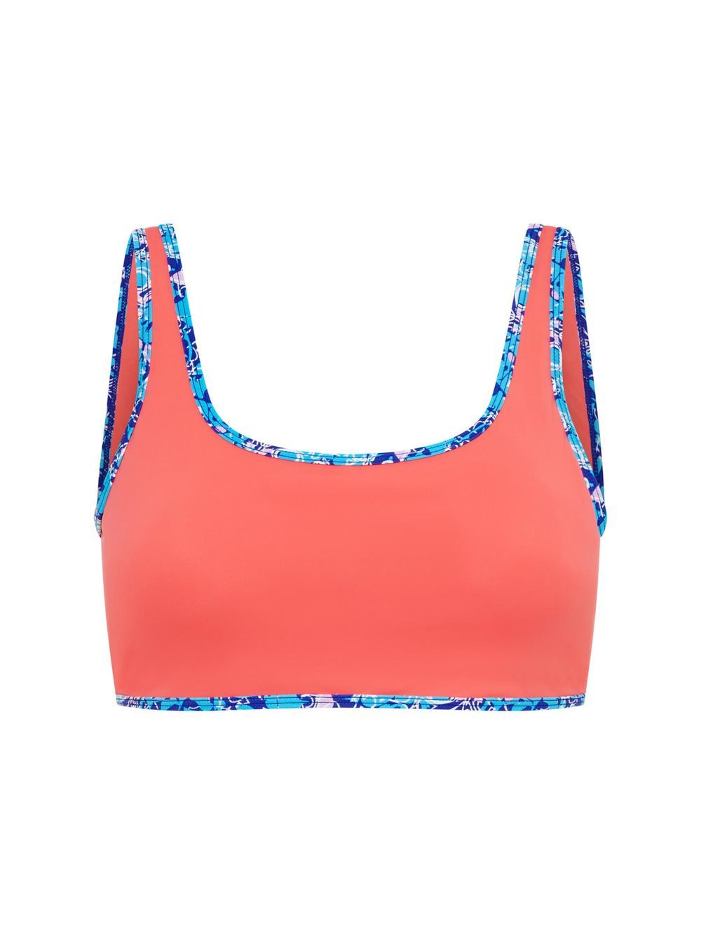 Modibodi - Teen Swim Crop Top - Pink Coral