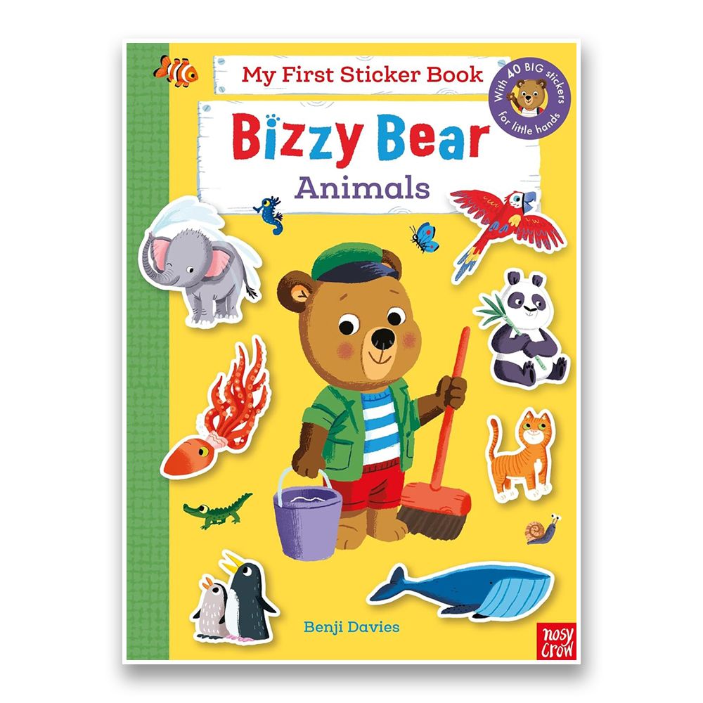 Bizzy Bear: My First Sticker Book Animals