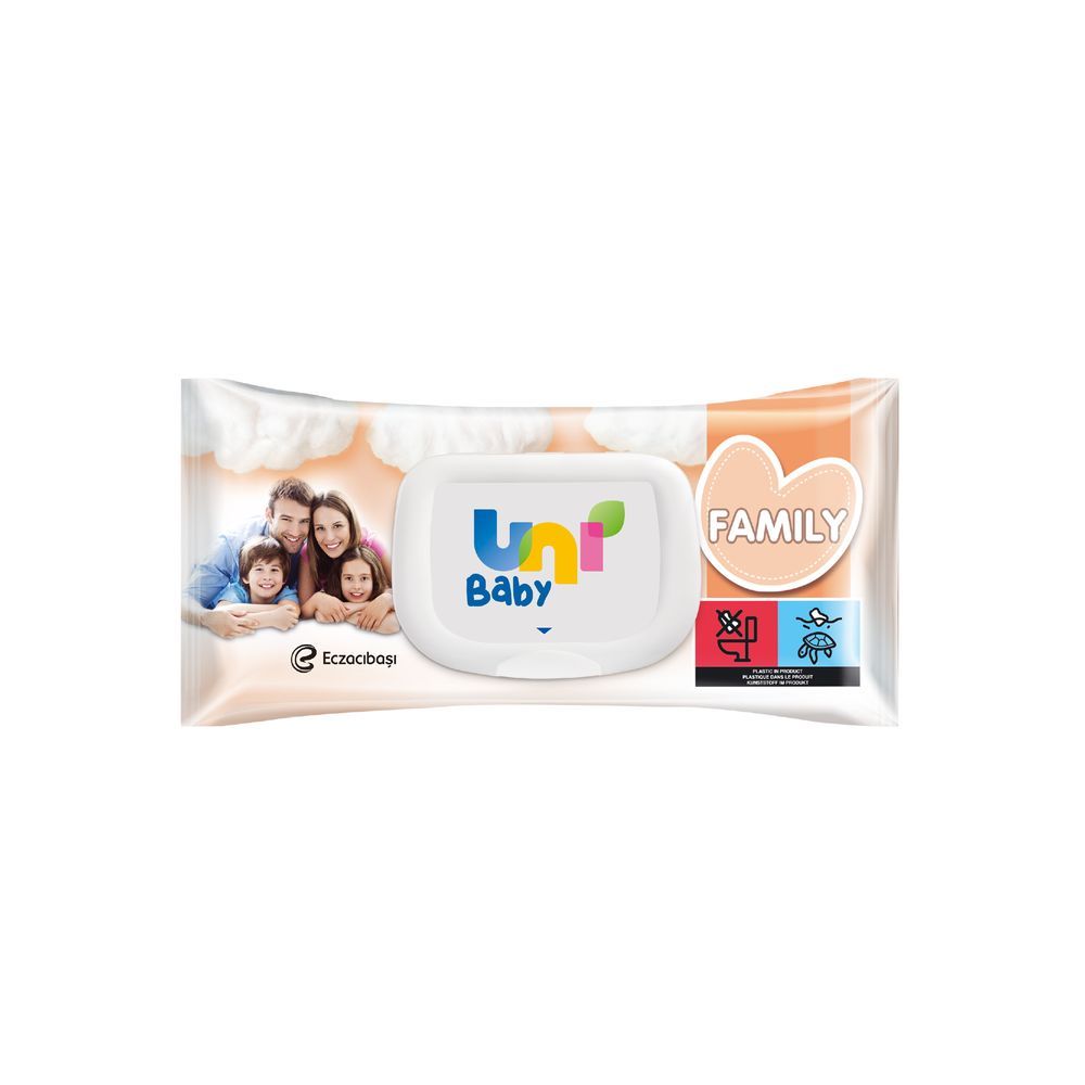 Uni Baby - Family Wipes - 100 Pcs