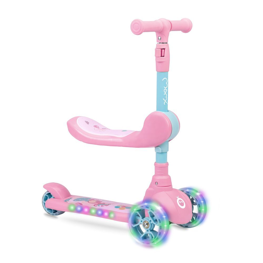 Momi - 2-In-1 Kiuru Kick Scooter - Pink