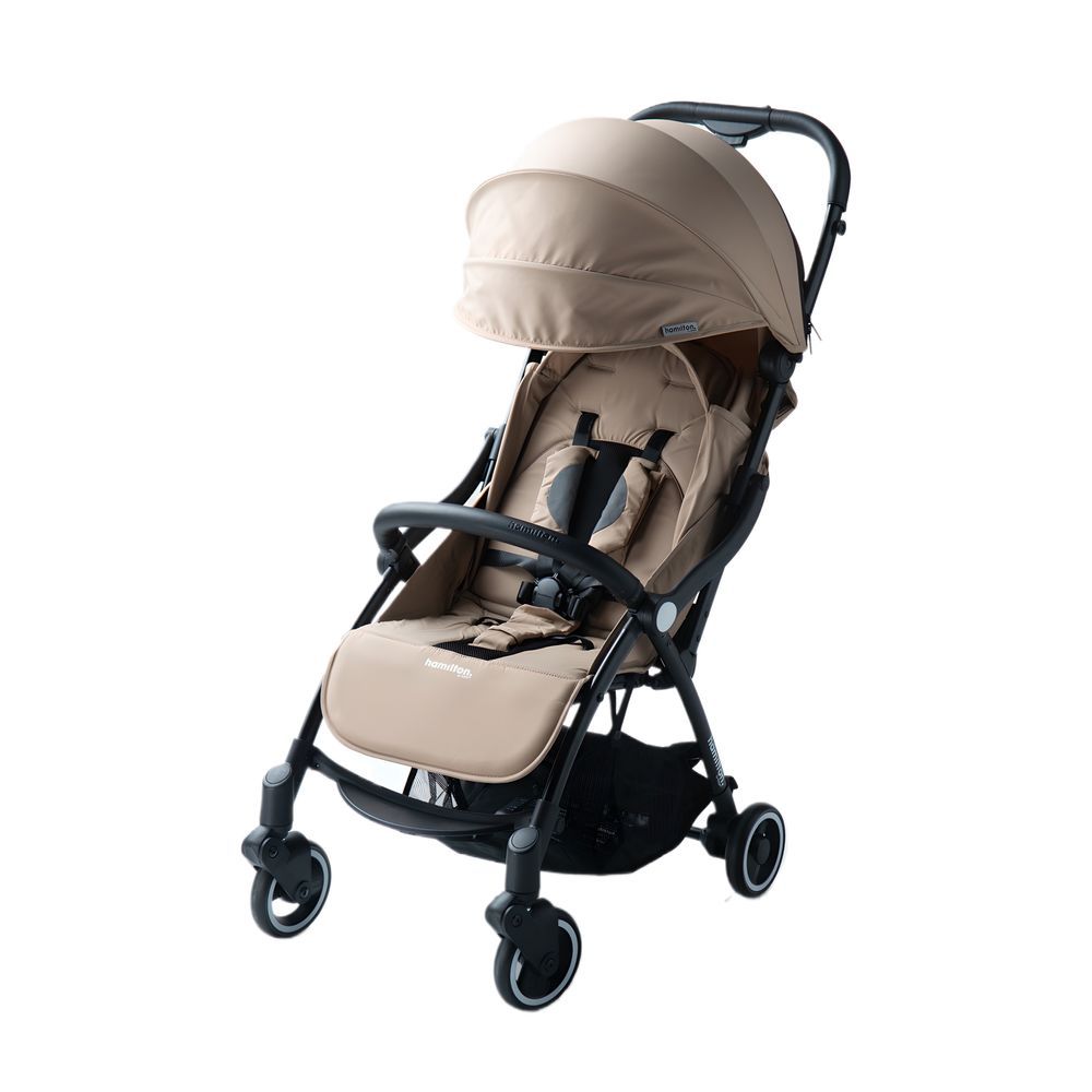 Hamilton - X1 Lightweight Everyday Baby Stroller - One Hand Fold & Unfold - Khaki