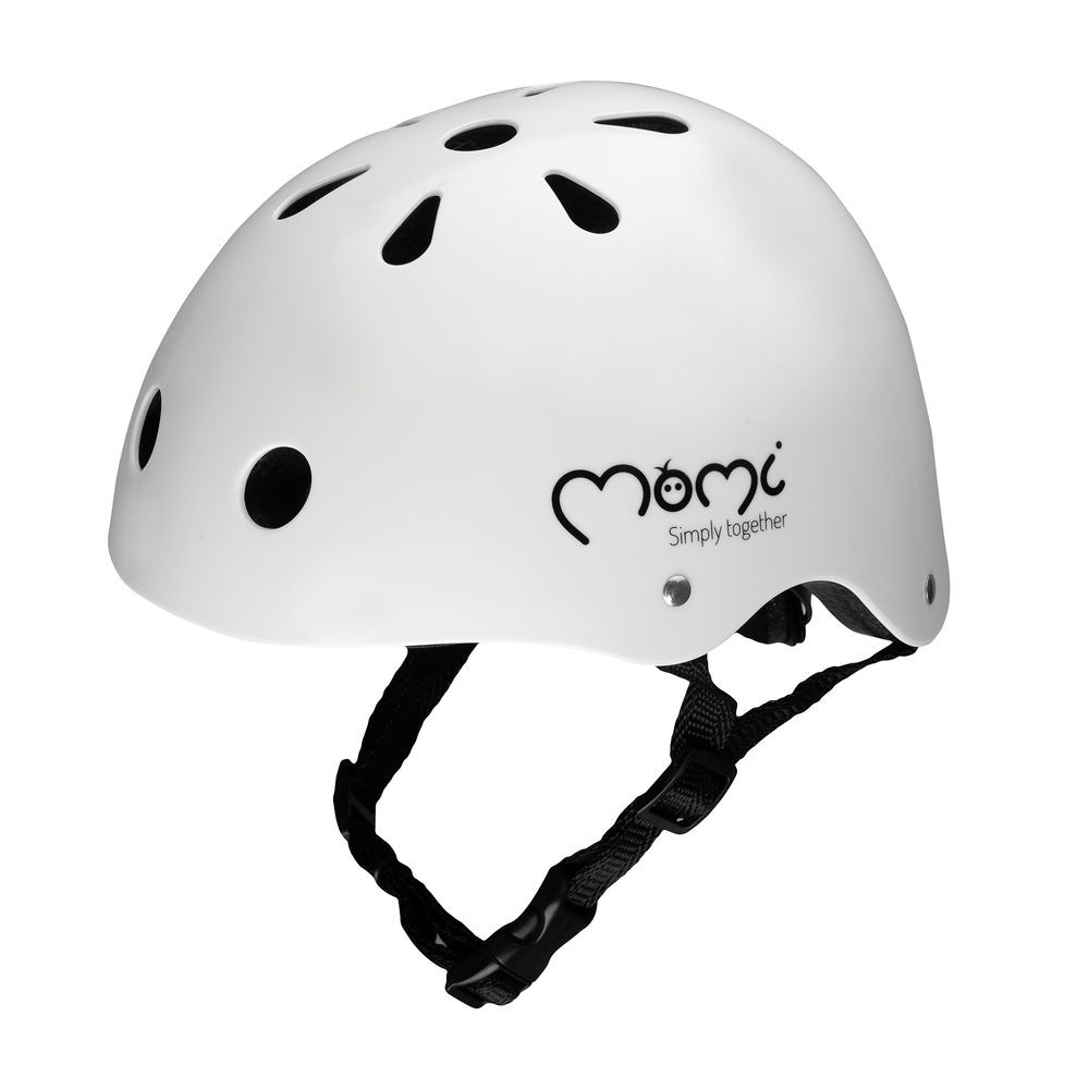 Momi - Mimi Kids Safety Helmet For Bike - White