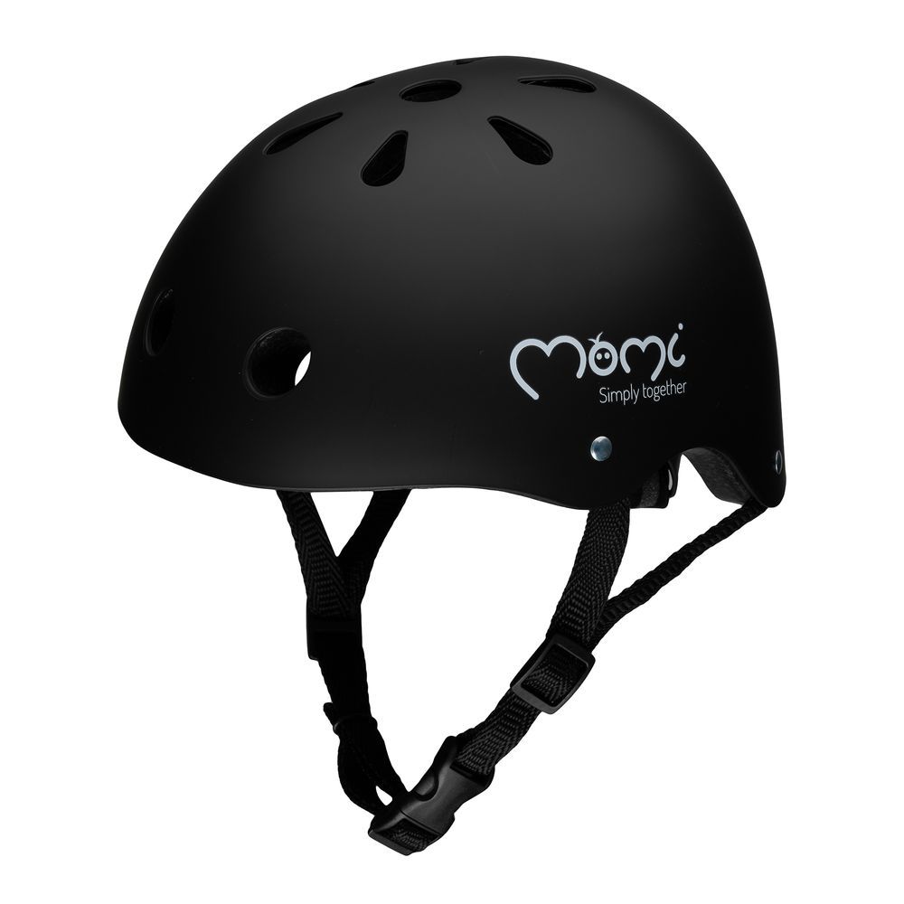 Momi - Mimi Kids Safety Helmet For Bike - Black