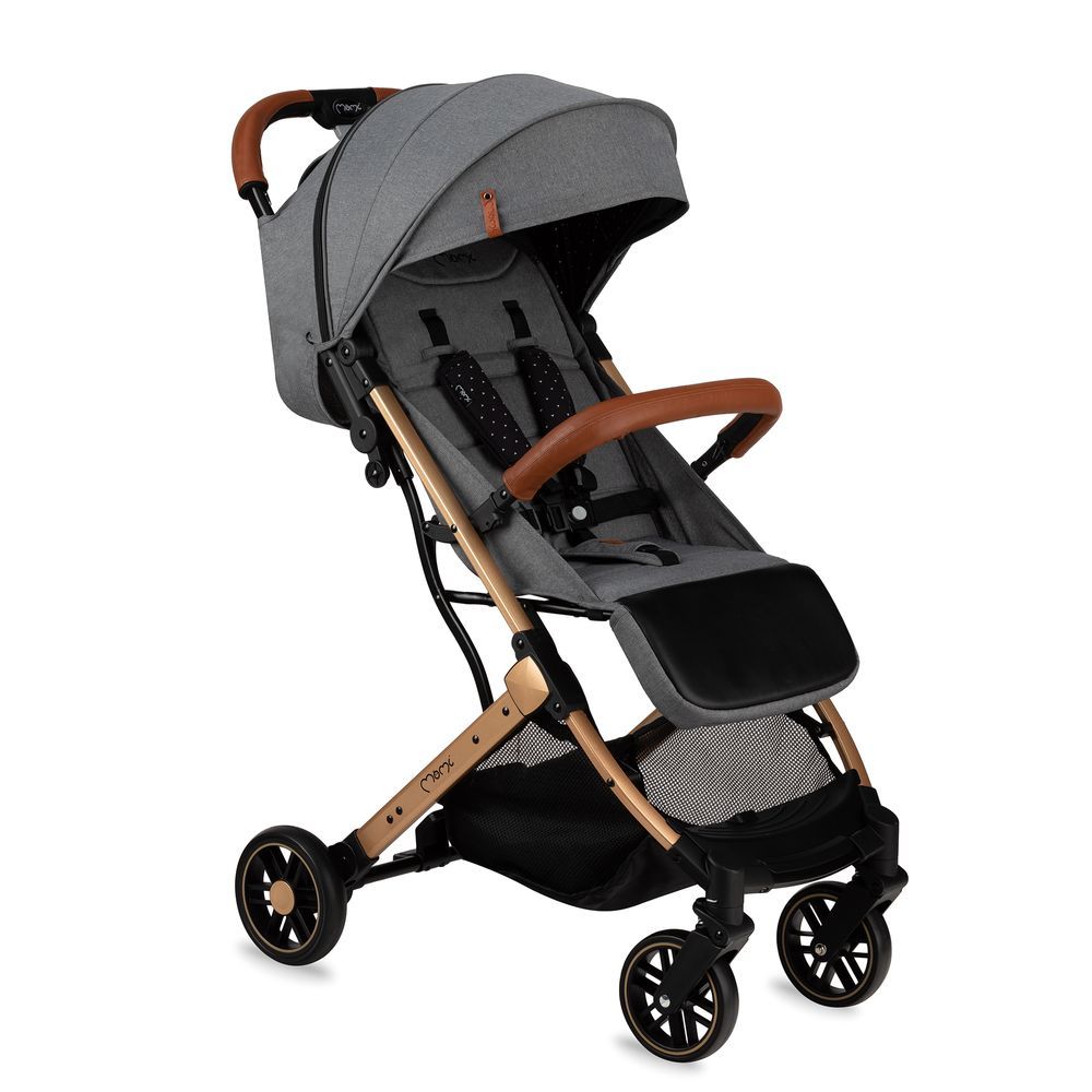 Momi - Estelle Gold Baby Stroller - Grey