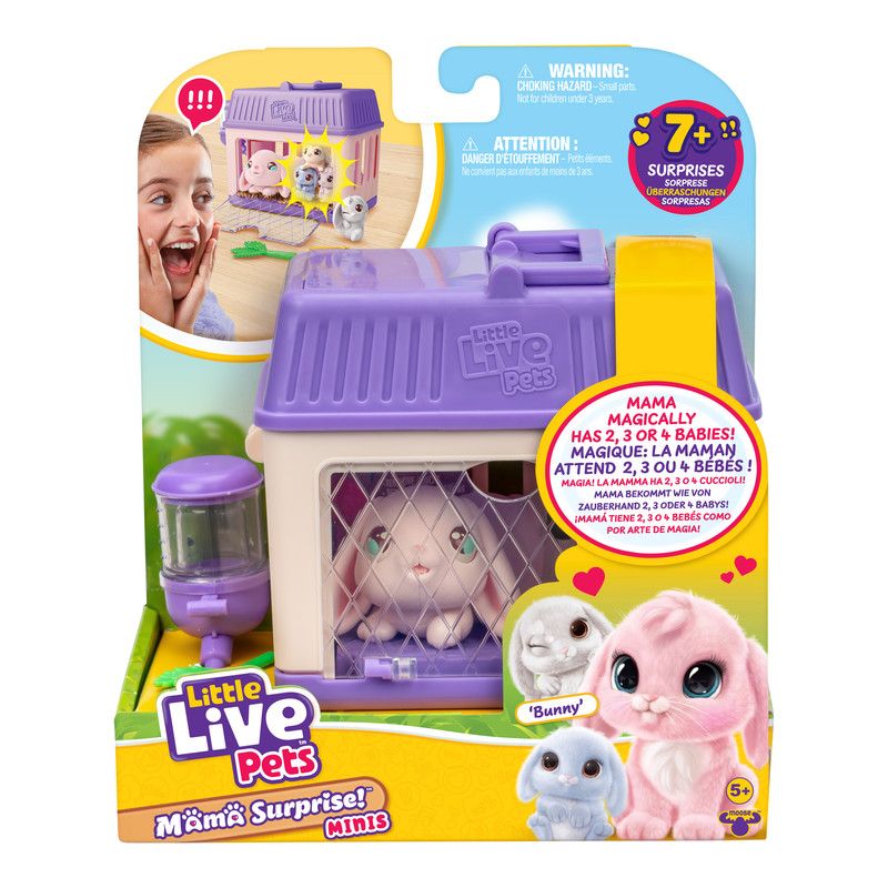 Little Live Pets - Mama Surprise S4 Mini Bunny Playset