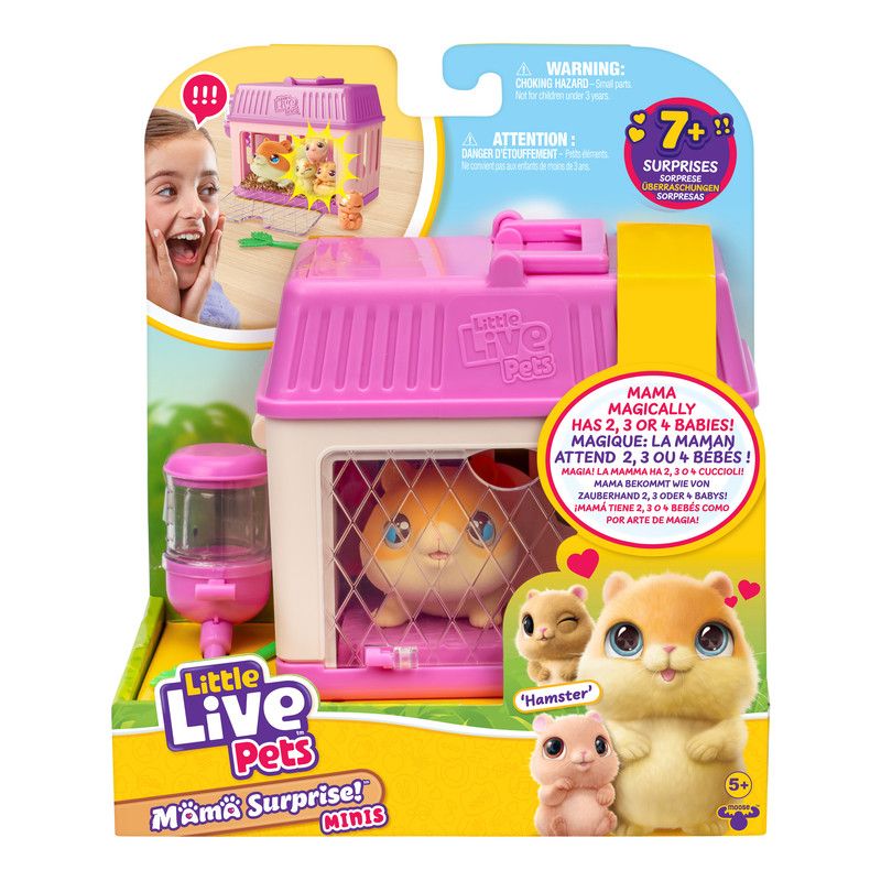 Little Live Pets - Mama Surprise S4 Mini Hamster Playset