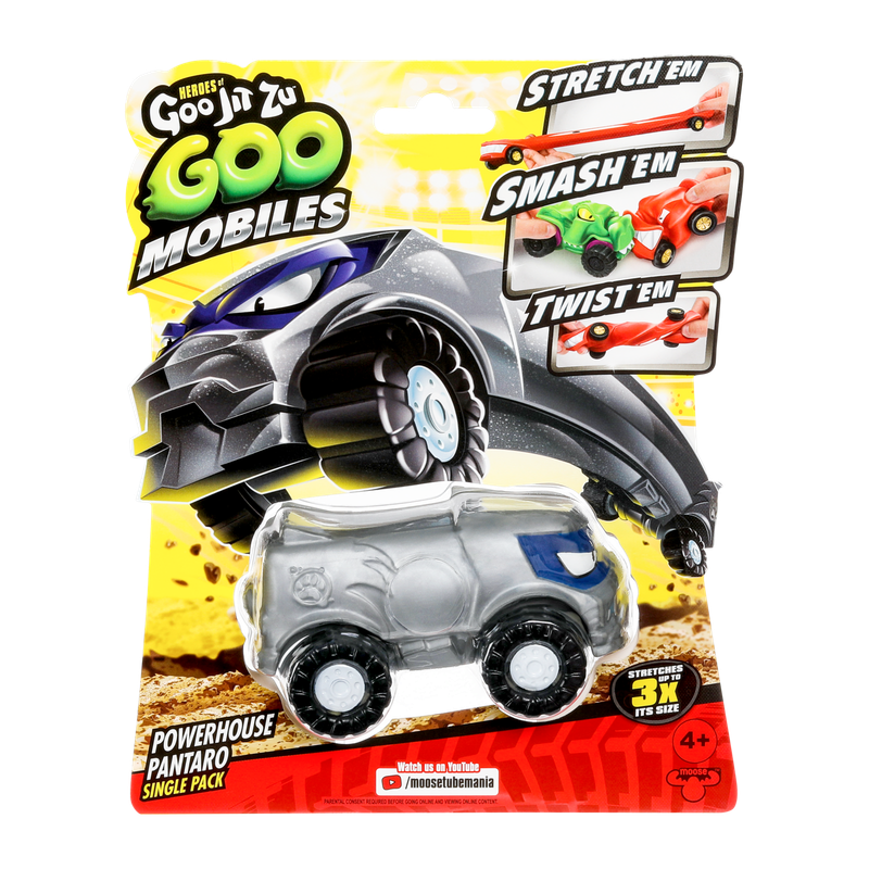 Heroes Of Goo Jit Zu - Goo Mobiles Single Pack Powerhouse Pantaro