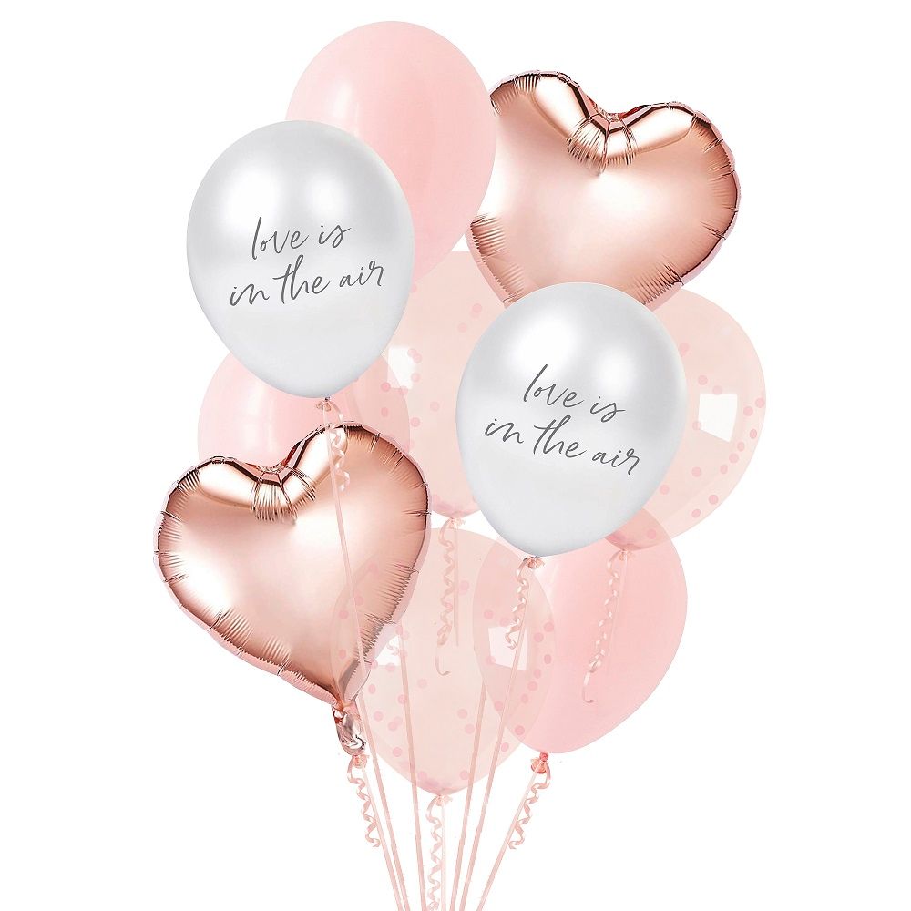 Hootyballoo - Valentine Latex & Foil Balloons - 12 pcs