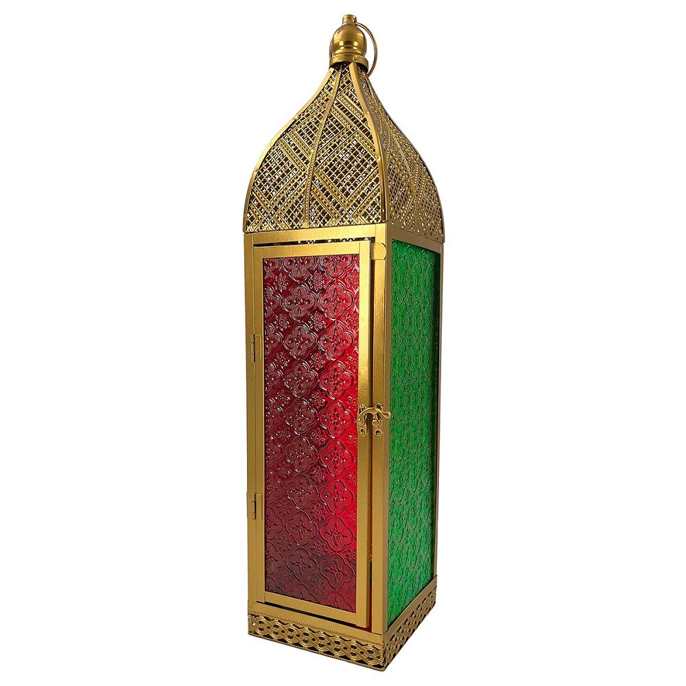 Party Magic - Eid Lantern Candle Holder - Gold - 57.8cm