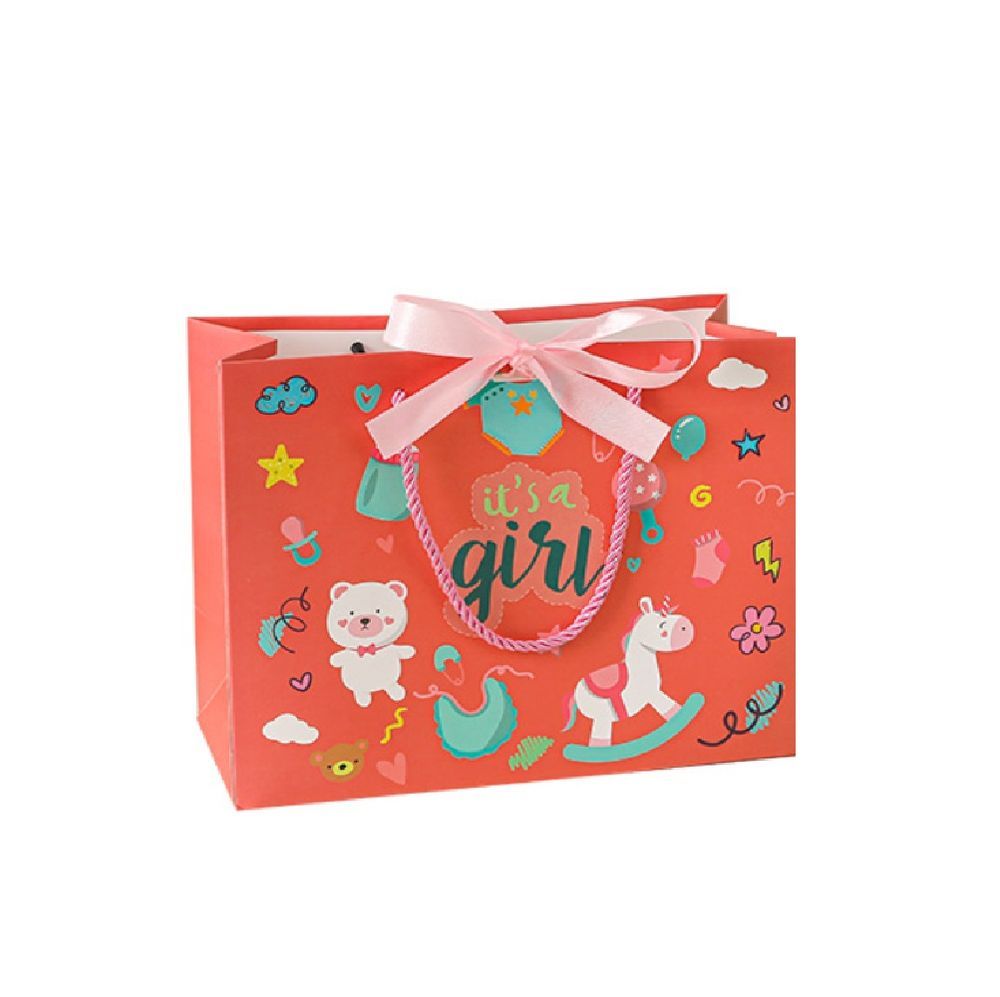 Y-PaperCo. - Gift Bag - Large - 2pcs - It's A Girl