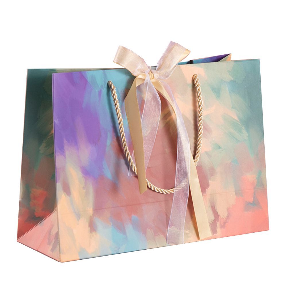 Y-PaperCo. - Style Fashion Gift Bag - Large - 2pcs - Oil Painting